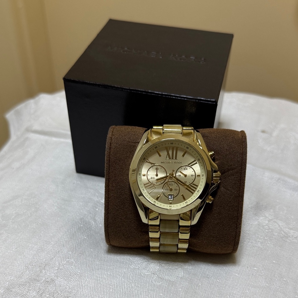 Michael Kors Gold Chronograph Watch
